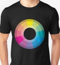 CMYK Wheel Unisex T-Shirt