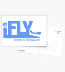 iFLY Cessna Aircraft Postcards