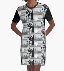 Zombies Graphic T-Shirt Dress