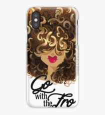 Go with the Fro iPhone XS Case