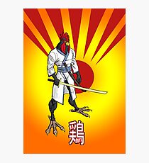 Samurai Chicken Fotodruck