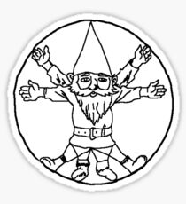 Gnome of Vitruvius Sticker