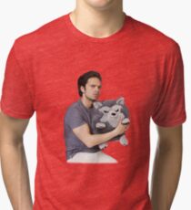 Sebastian Stan Tri-blend T-Shirt