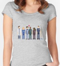 Everybody's Favorite Doctors. Women's Fitted Scoop T-Shirt