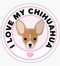 Love My Chihuahua Sticker