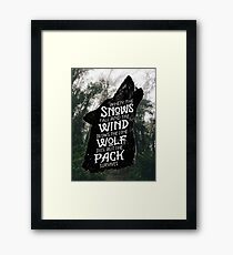 A Game of Thrones Framed Print