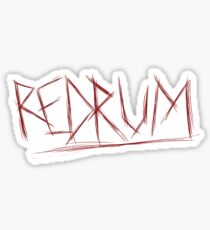 REDRUM - Stephen King's The Shining Sticker