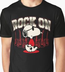 Snoopy Rock Graphic T-Shirt
