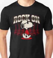 Snoopy Rock Unisex T-Shirt