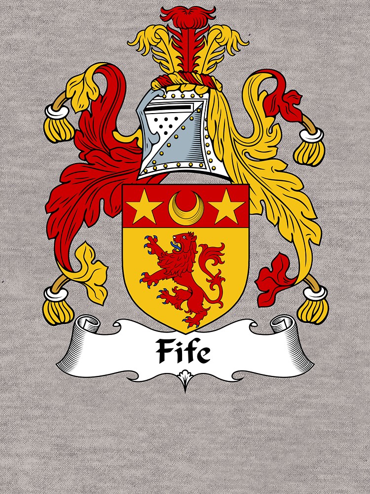 "Fife Coat of Arms / Fife Family Crest" Lightweight Hoodie by