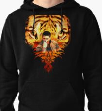 Sudadera con capucha El ojo de Jensen del tigre
