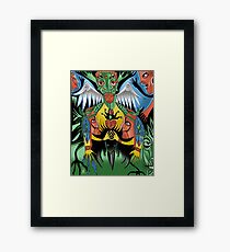 3 Framed Print