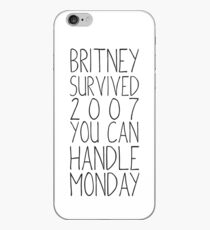 Britney Monday iPhone Case