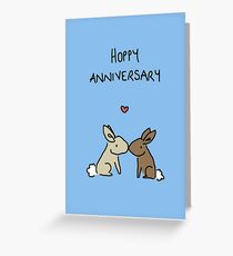 Hoppy Anniversary Greeting Card