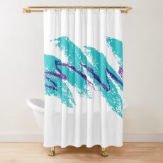 Solo Jazz - 90's cup design Shower Curtain