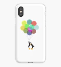 Penguin & Balloons iPhone Case