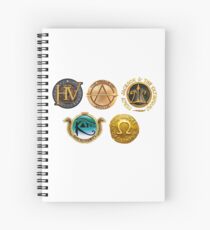 Cuaderno de espiral Rick Riordan Logo's