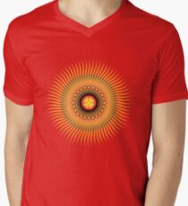Central Sun V-Neck T-Shirt