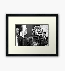 Rap Framed Print