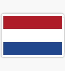The Netherlands Flag - Dutch T-Shirt Sticker