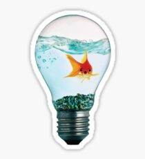 Fish Bulb Sticker