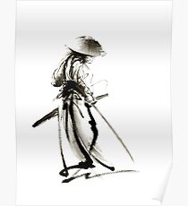 Samurai Ronin Japan art samurai sword armor samurai mask katana sword samurai avatar japan poster japan wall decor japan poster japan print costume samurai clothing samurai decall samurai avatar Poster