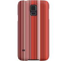 Many colorful stripe pattern in red on Samsung Galaxy S5 Snap Cases by pASob-dESIGN | Redbubble