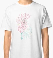 Rooster Typography Classic T-Shirt