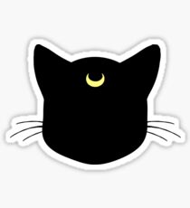 Pegatina ¿Maullar? Luna
