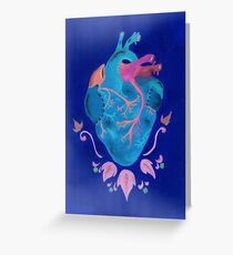Buenas noches corazon Greeting Card
