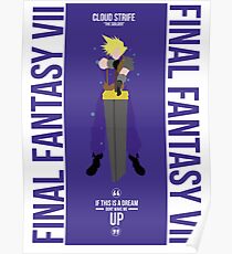 Cloud Strife FFVII Poster