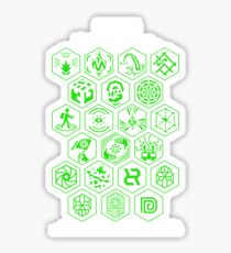 Ingress Achievements Enlightened Sticker