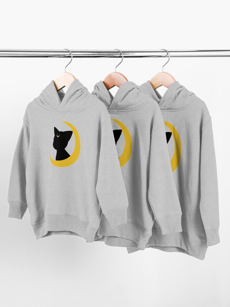 Alternate view of Luna Silhouette Toddler Pullover Hoodie