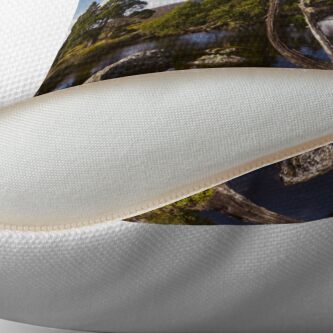 Alternate view of Tarn it Throw Pillow