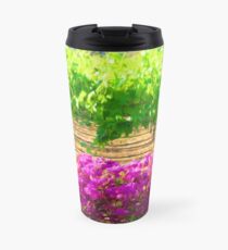 Vineyard with Bouganvillea Travel Mug