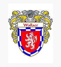 Manteau de Wallace / Armoiries Wallace Impression photo