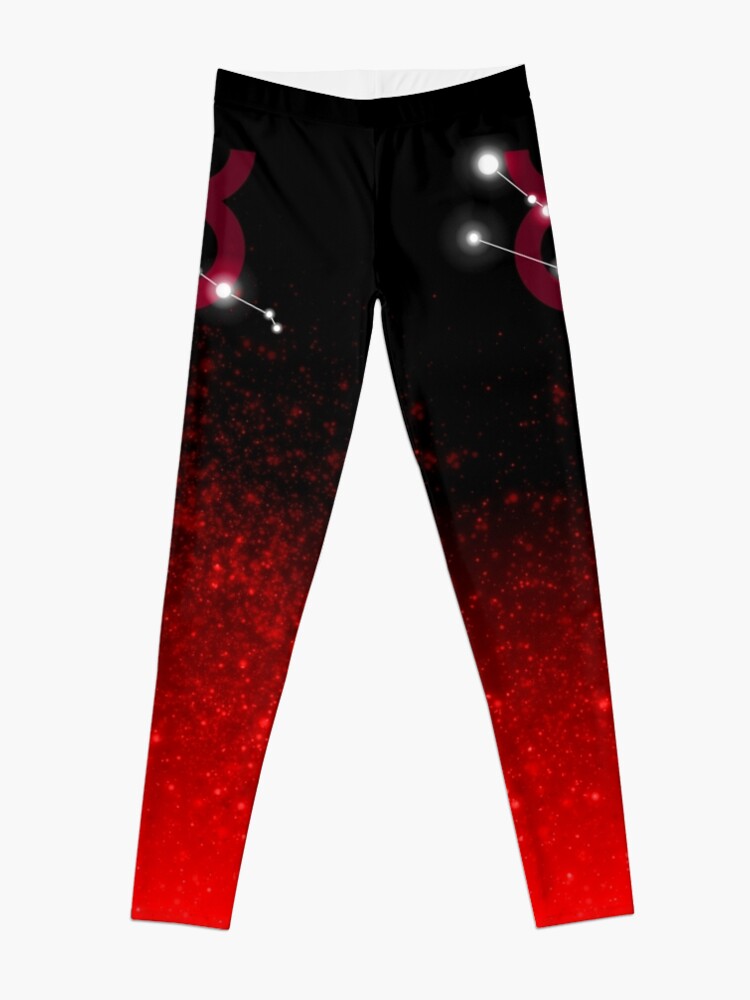 Alternate view of Taurus - Red Leggings