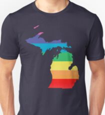 rainbow michigan Unisex T-Shirt
