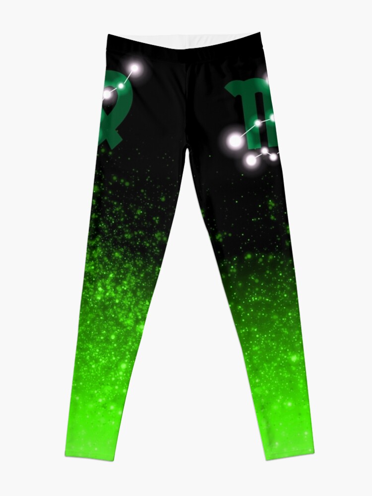 Alternate view of Virgo - Green Leggings