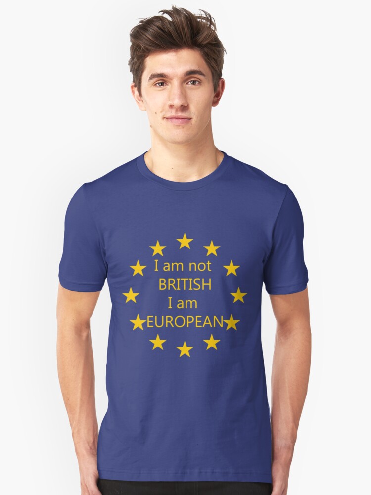 I Am A European (For Three Days, Every Two Years) T-Shirt from ...