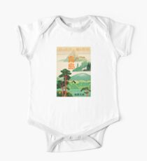 Japanese landscape One Piece - Short Sleeve