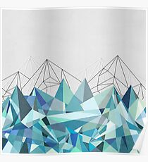 Colorflash 3 Turquoise Poster