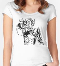 Cyberman Women's Fitted Scoop T-Shirt
