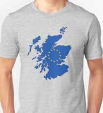 Scotland Map EU Slim Fit T-Shirt
