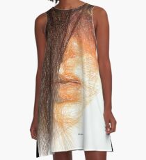 Studio Portrait In Pencil 215 A-Line Dress