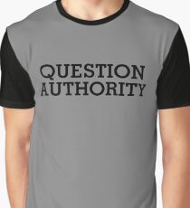 Question Authority Graphic T-Shirt