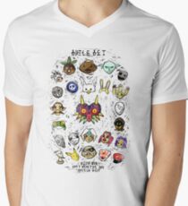 Majora's Masks Men's V-Neck T-Shirt