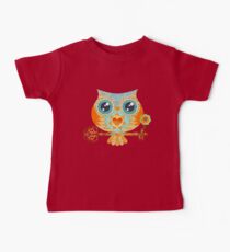 Owl's Summer Love Letters Baby T-Shirt