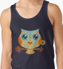 Owl's Summer Love Letters Tank Top