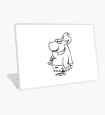 Stone Age man funny Laptop Skin